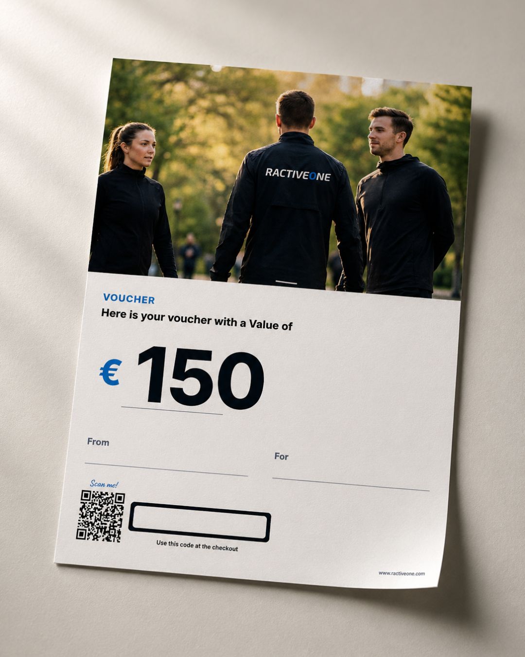 Ractiveone Geschenkgutschein