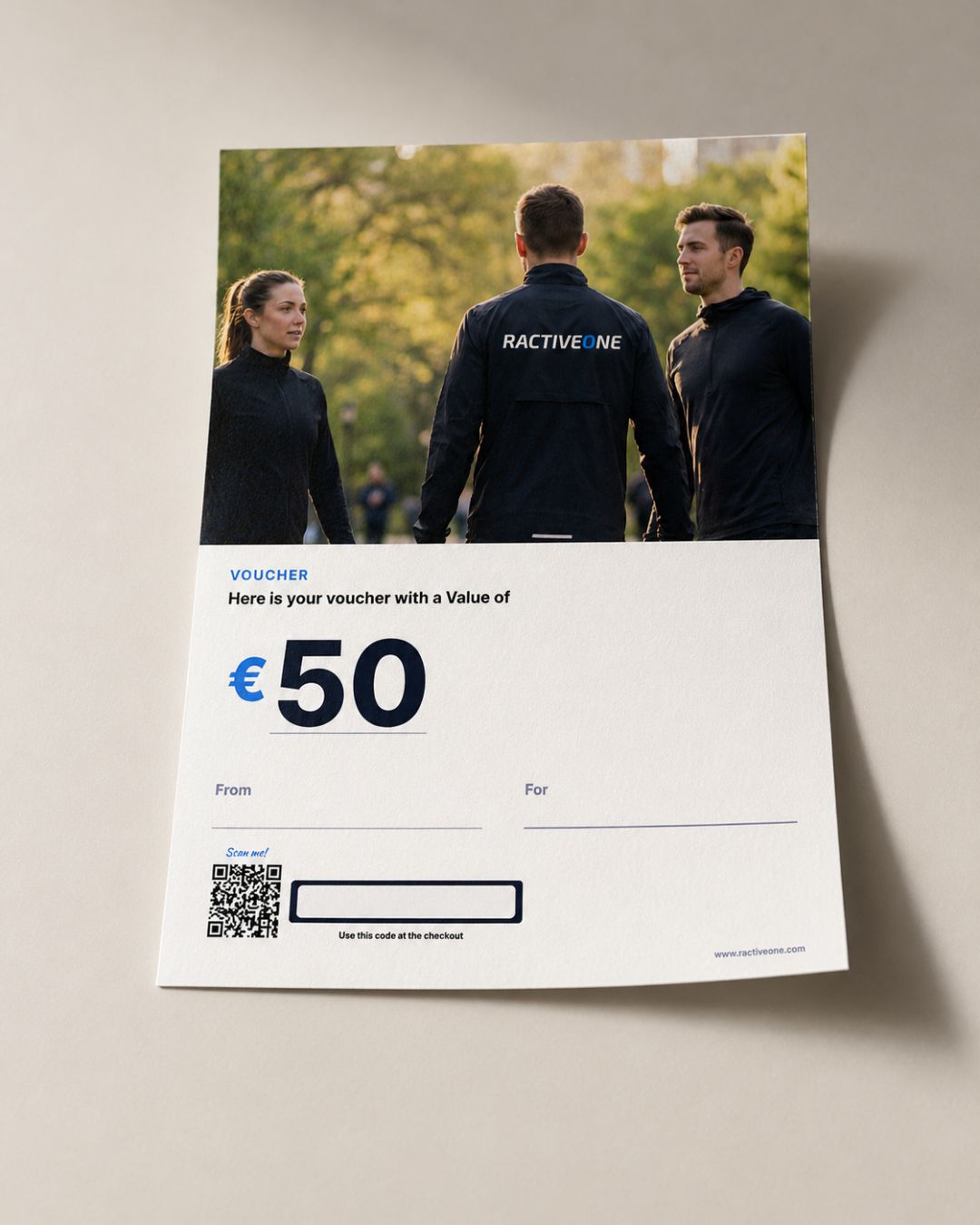 Ractiveone Geschenkgutschein